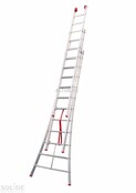 Solide Semi-professionele reformladder model SD 3x9 treden