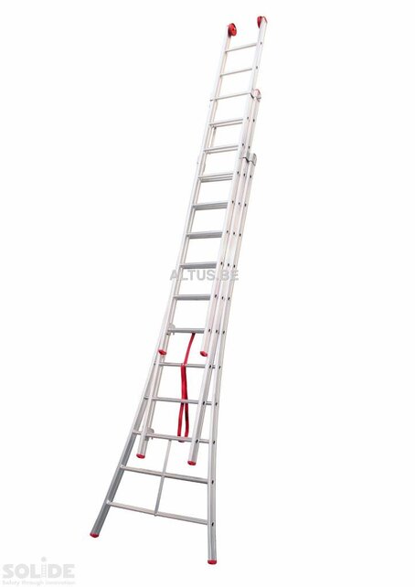 Solide Semi-professionele reformladder model SD 3x9 treden