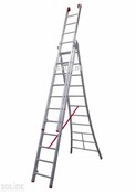 Solide Semi-professionele reformladder model SD 3x7 treden