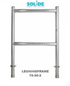 Solide Leuningframe 75-50-2