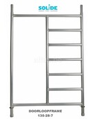 Solide Opbouwframe 135-28-7 doorloop