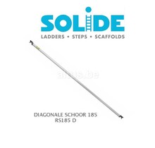 Solide Diagonale schoor 185