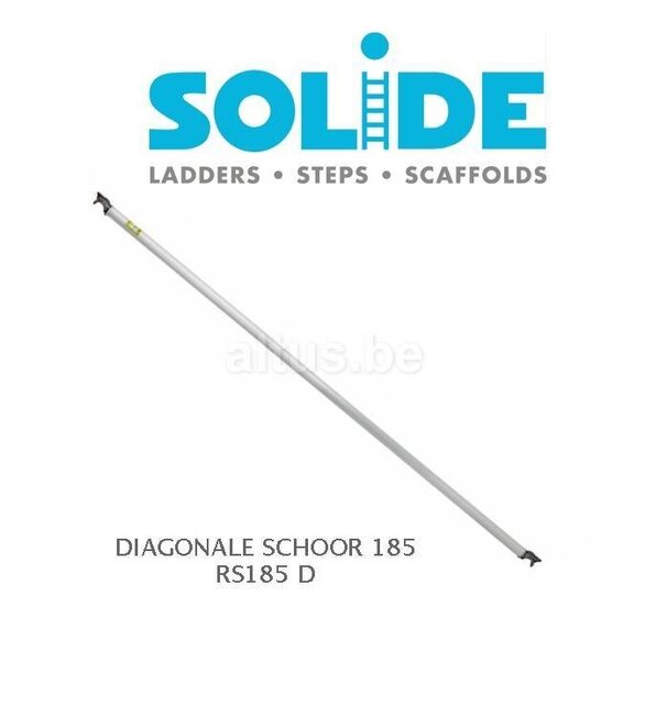 Solide Diagonale schoor 185