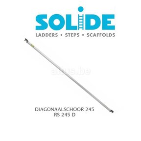 Solide Diagonale schoor 245
