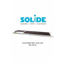 Solide Platform 245 met luik
