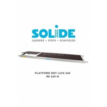 Solide Platform 245 met luik