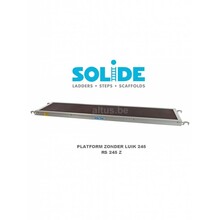 Solide Platform 245 zonder luik