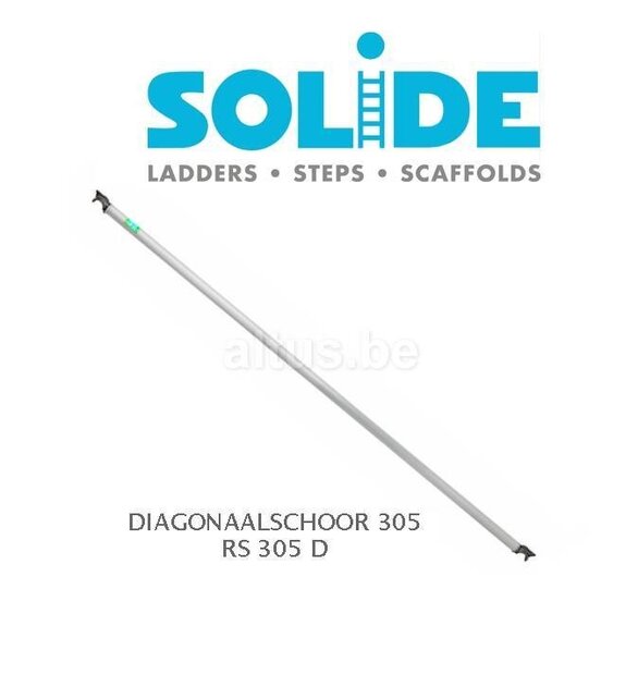 Solide Diagonale schoor 305