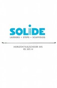 Solide Horizontale schoor 305