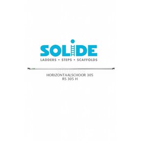 Solide Horizontale schoor 305