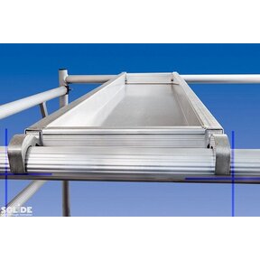Solide Steiger gereedschapsbak 305cm