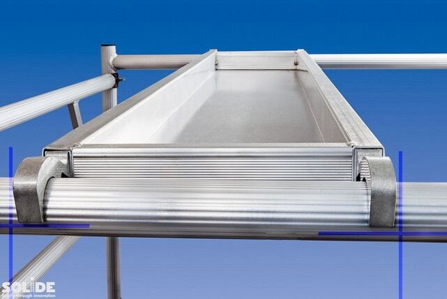 Solide Steiger gereedschapsbak 305cm