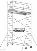 Solide professionele rolsteiger RS075x245x6,00VH*