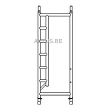 RS5 tower onderdelen Doorloopframe smal 75-28-7 RS5