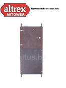 Platform MiTower met luik