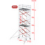 Altrex Altrex RS52 fiber-deck1.35 x 2.45 x 7.20m vh* = 9.20m wh