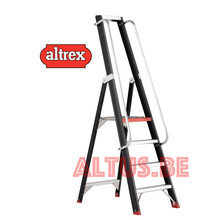 0.95 m platform hoogte 4 treden platform trap
