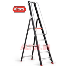 1.40 m platform hoogte 6 treden platform trap