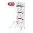 Altrex RS TOWER 42-S met Safe-Quick® Guardrail 1,35 x 2,45m x 7,20m VH=9,20M WH