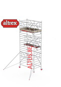 RS TOWER 42-S met Safe-Quick® Guardrail 1,35 x 1,45m x 5,20m VH=7,20m WH