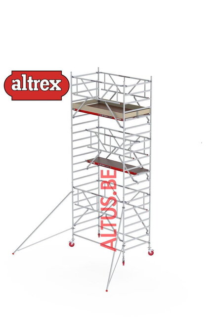 RS TOWER 42-S met Safe-Quick® Guardrail 1,35 x 1,45m x 5,20m VH=7,20m WH