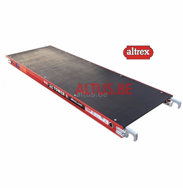 RS-42 Tower 1.35m B x 1.85m L x 11.20m Vh = 13.20 wh traditionele opbouw
