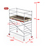 Altrex RS-42 Tower 1.35m B x 1.85m L x 2.20m Vh = 4.20 wh traditionele opbouw