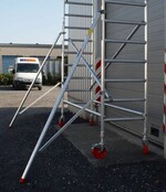 RS-41 Tower 0.75m B x 2.45m L x 6.20m Vh = 8.20 wh traditionele opbouw