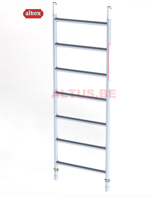 RS-41 Tower 0.75m B x 2.45m L x 6.20m Vh = 8.20 wh traditionele opbouw