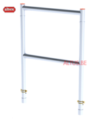 RS-41 Tower 0.75m B x 2.45m L x 5.20m Vh = 7.20 wh traditionele opbouw
