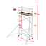 Altrex RS-41 Tower 0.75m B x 2.45m L x 4.20m Vh = 6.20 wh traditionele opbouw