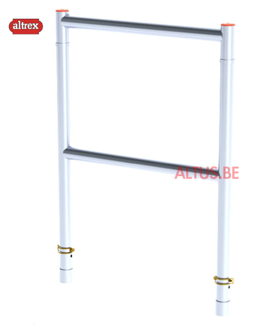 RS-41 Tower 0.75m B x 1.85m L x 7.20m Vh = 9.20 wh traditionele opbouw
