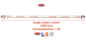 RS60 Horizontale schoor 1.85/1.90