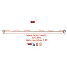 RS60 Horizontale schoor 3.05m