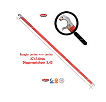 RS60 Diagonale schoor 2.45/2.50