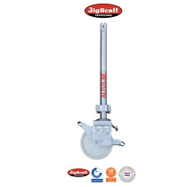RS60  universeel wiel 200mm met alu spindel