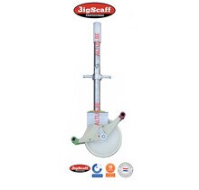 RS60  universeel wiel 200mm met stalen spindel