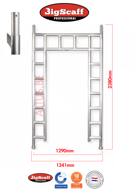 RS60 Basisdoorloopframe 135-28-8