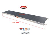 RS60 lichtgewicht platform 3.05 zonder luik Fibertech