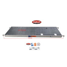 Platform met luik 185 Fibertech (lichtgewicht)