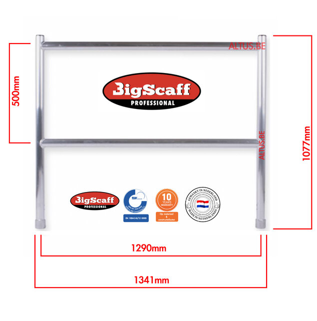 RS60 Leuningframe 135-50-2