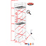 bigscaff RS62 Prof. alu rolsteiger 1.35m x 2.45m x 8.20m Ph= 10.20m Wh