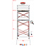 bigscaff RS62 Prof. alu rolsteiger 1.35m x 1.85m x 6.20m Ph= 8.20m Wh