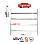 RS62 Prof. alu rolsteiger 1.35m x 1.85m x 2.20m Ph= 4.20m Wh
