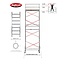 bigscaff RS61 Prof. alu rolsteiger 0.75m x 2.45m x 7.20m Ph= 9.20m WH -