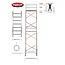 bigscaff RS61 Prof. alu rolsteiger 0.75m x 1.85m x 7.20m Ph= 9.20m WH