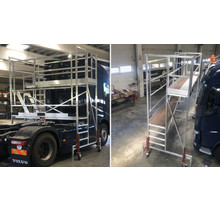 Vrachtwagen/ trekker steiger