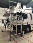 Vrachtwagen/ trekker steiger
