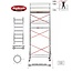bigscaff RS61 Prof. alu rolsteiger 0.75m x 2.45m x 6.20m Ph= 8.20m WH