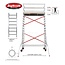 bigscaff RS61 Prof. alu rolsteiger 0.75m x 2.45m x 3.20m Ph= 5.20m WH